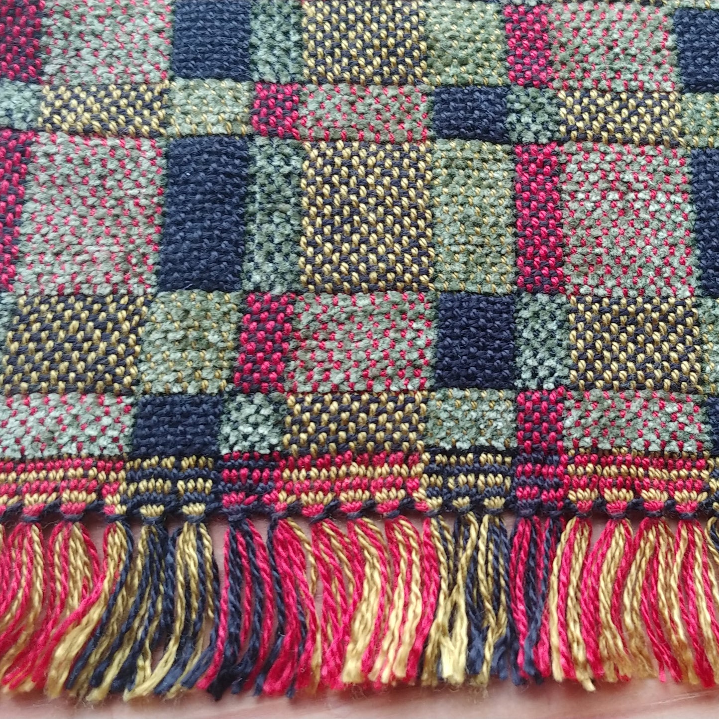 Block Double Weave Scarves February 9-12, 2026