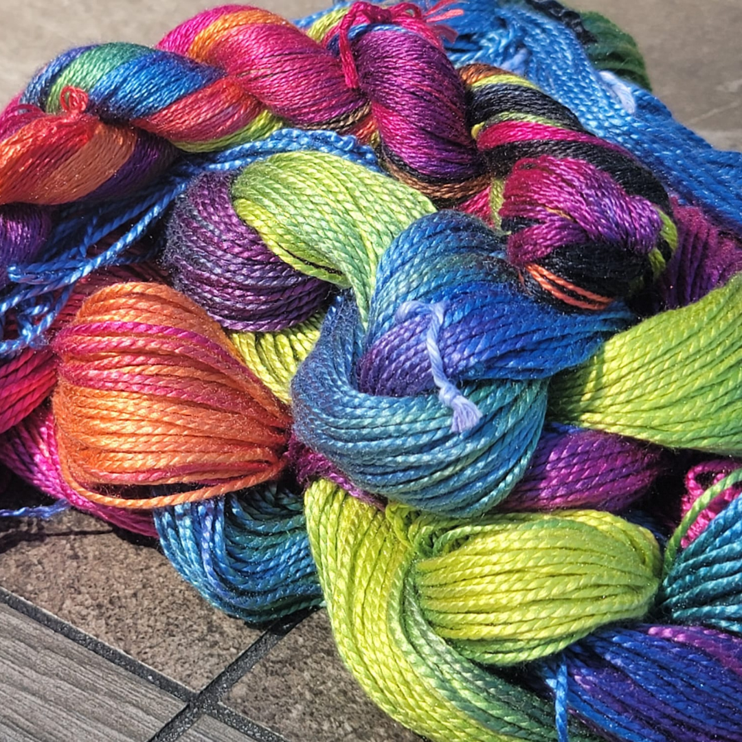 Weaving Silk Painted Scarves May 26-29, 2026