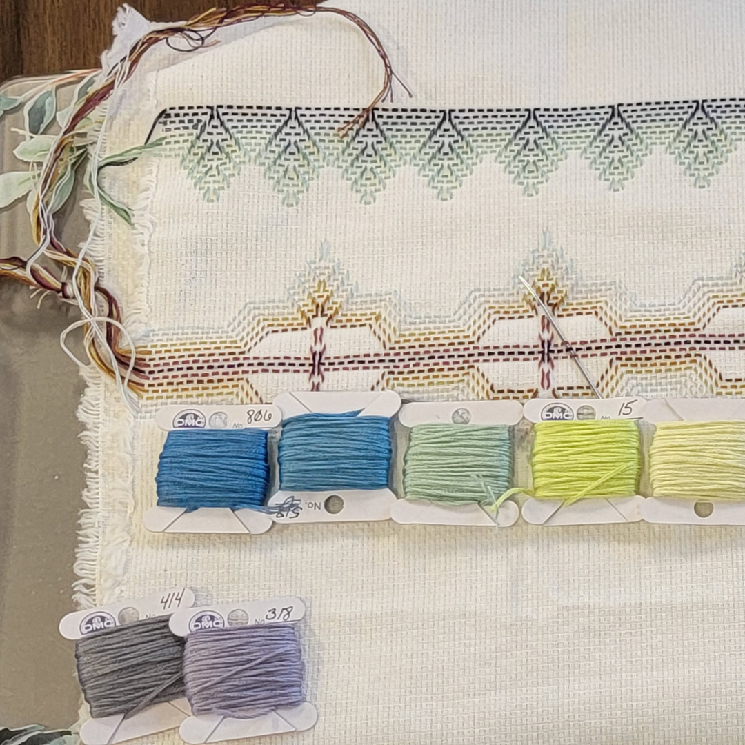 Swedish Weaving with Huck Embroidery December 11, 2025