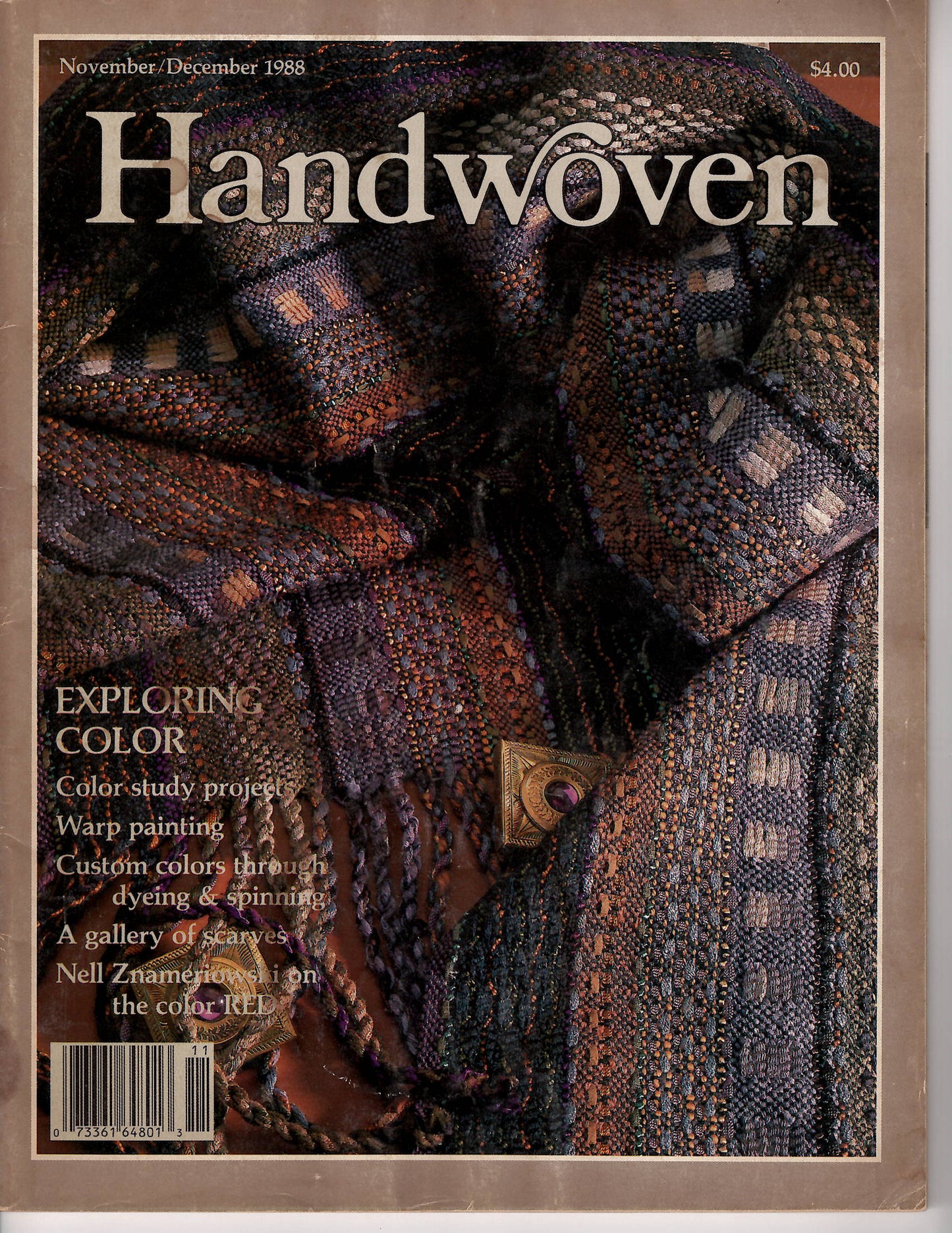 Handwoven November/December 1988