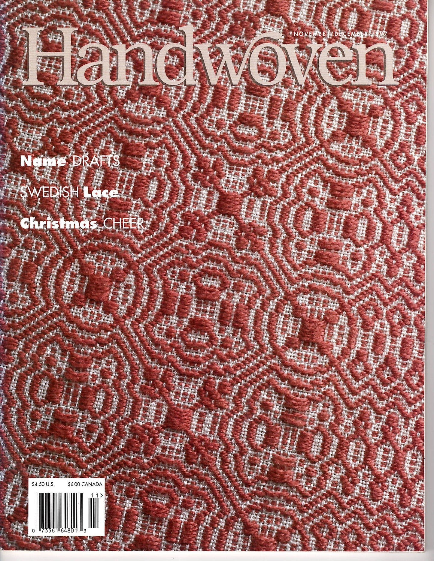 Handwoven November/December 1997