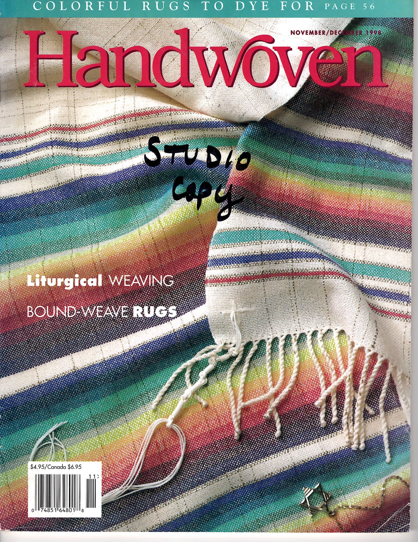 Handwoven November/December 1998