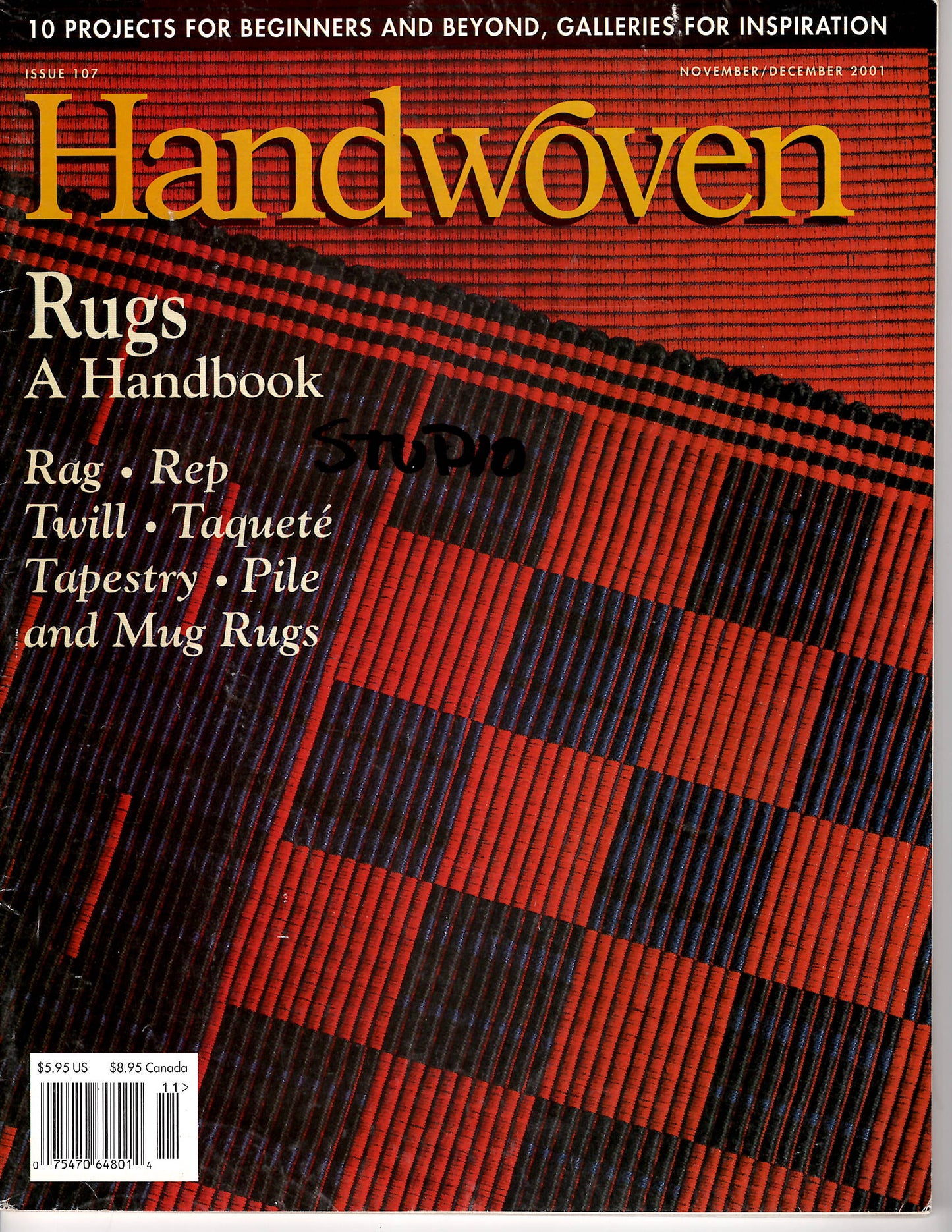 Handwoven November/December 2001
