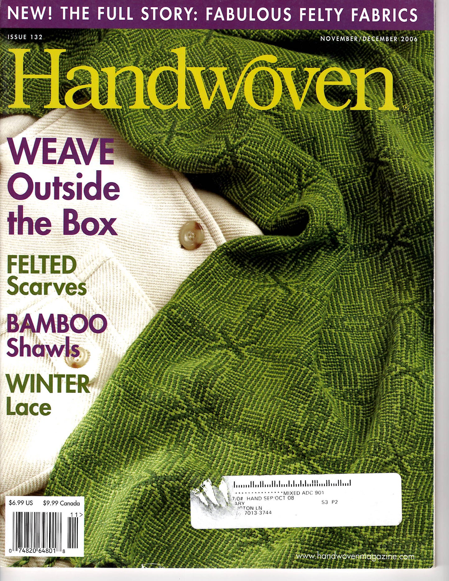 Handwoven November/December 2006