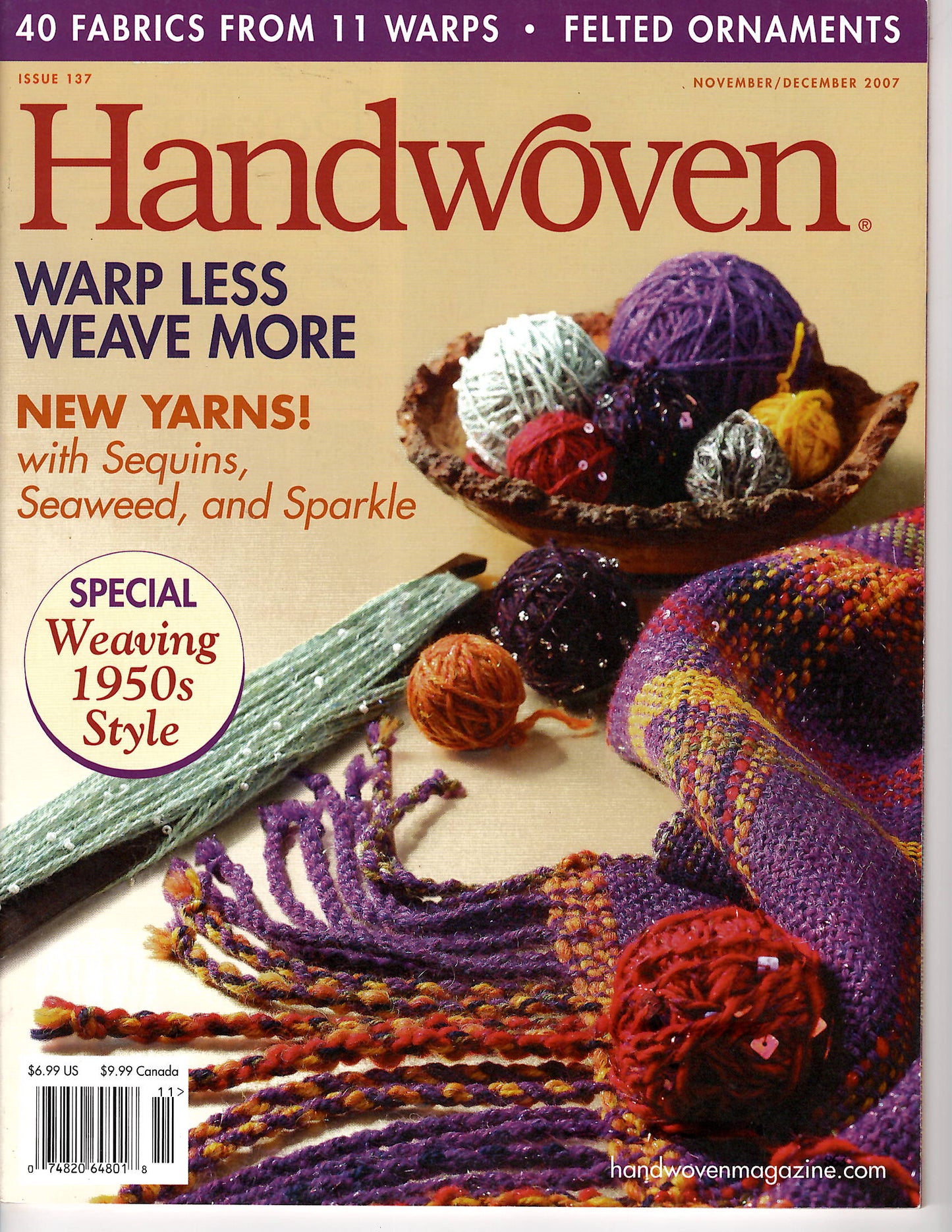 Handwoven November/December 2007