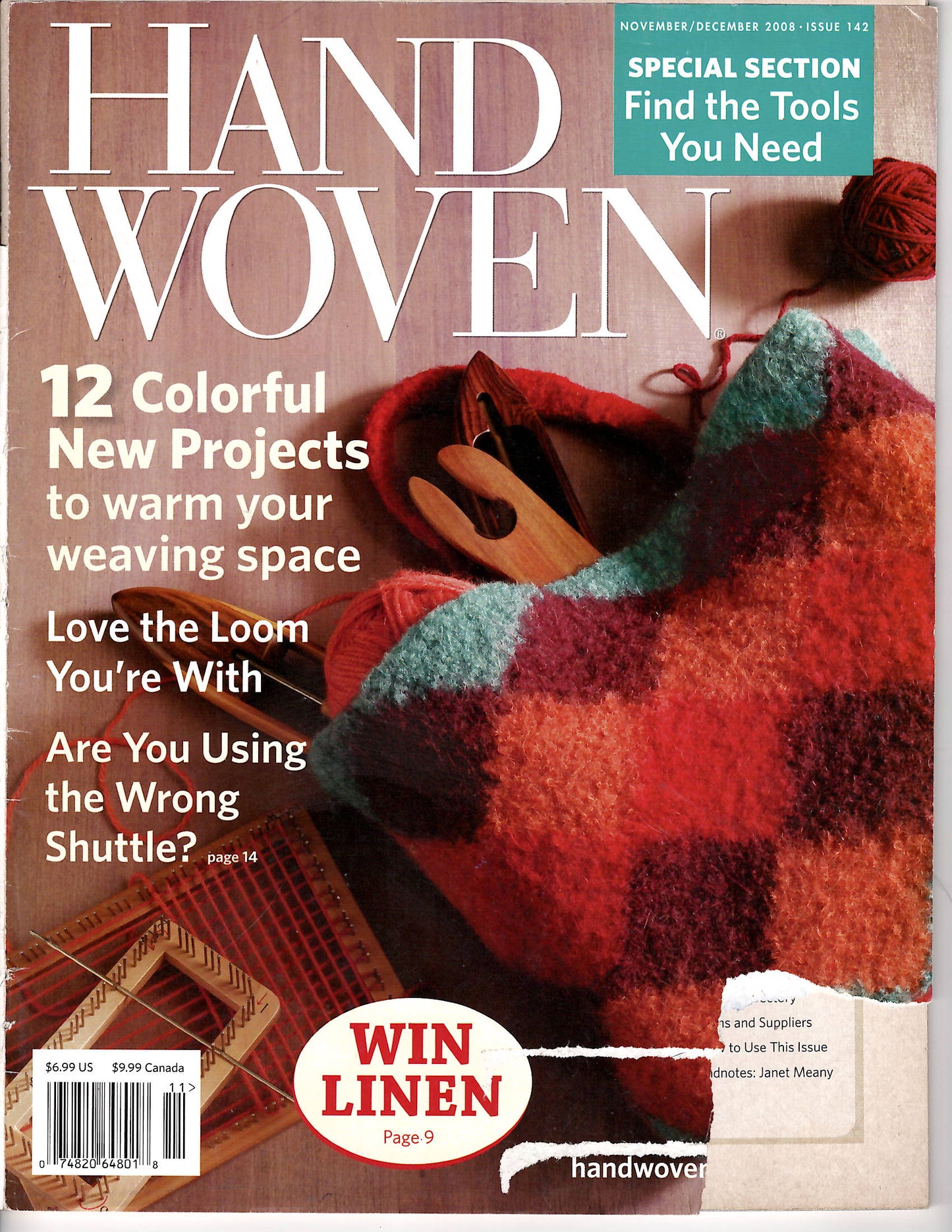 Handwoven November/December 2008