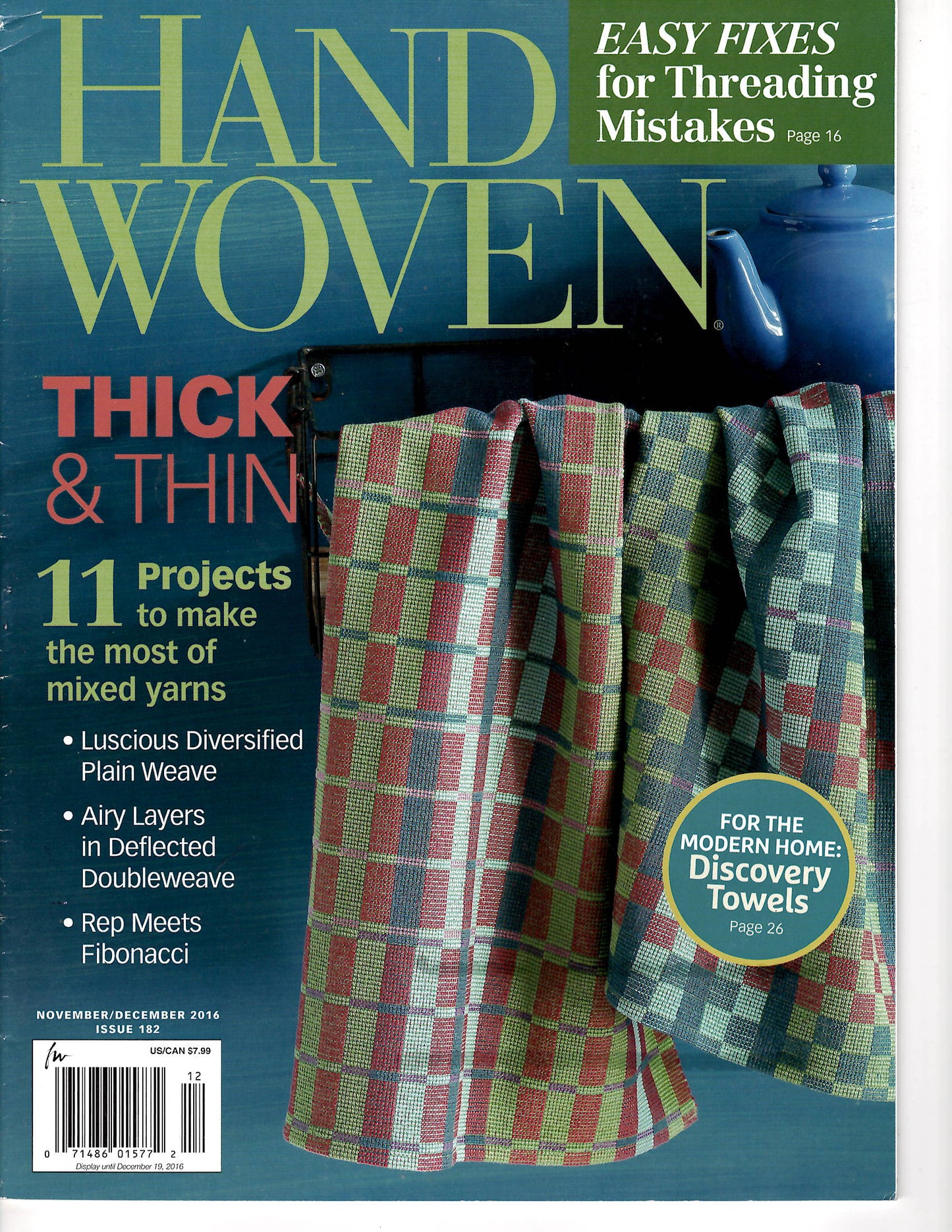 Handwoven November/December 2016