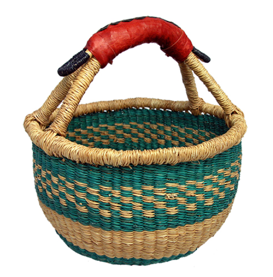 African Market Baskets- G-149A- Mini Round
