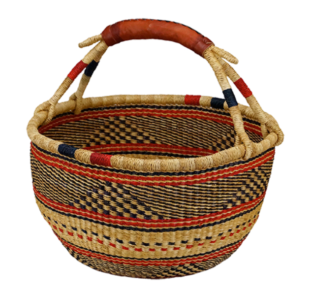 African Market Baskets- G-157- Medium Round