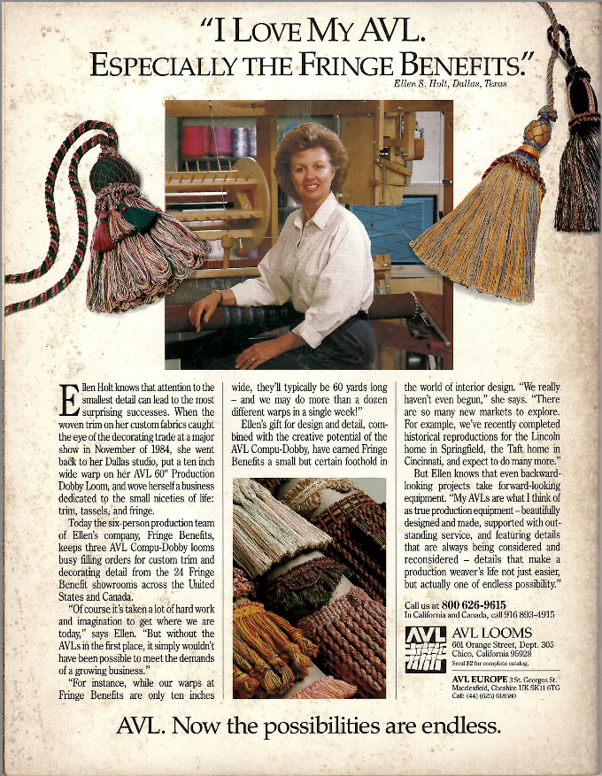 Handwoven May/June 1989