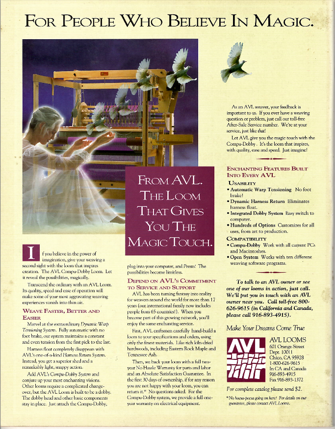 Handwoven May/June 1996