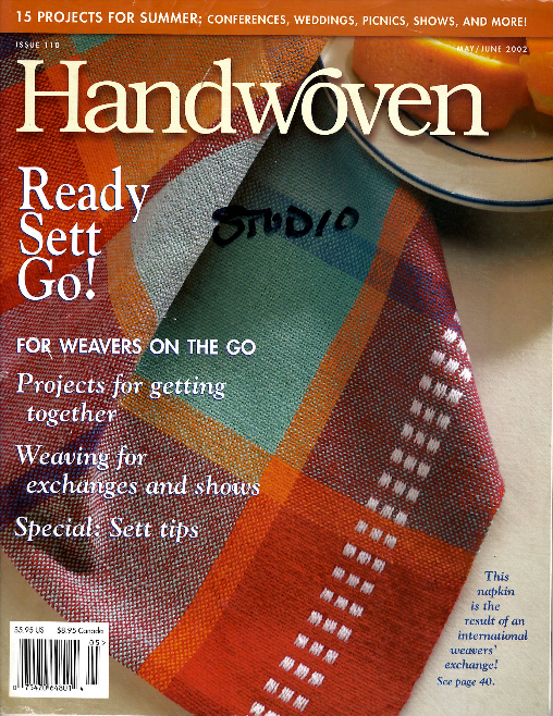 Handwoven May/June 2002