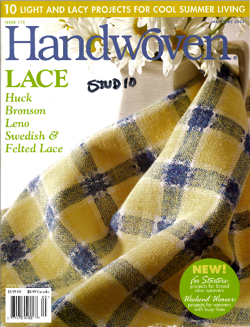 Handwoven May/June 2003