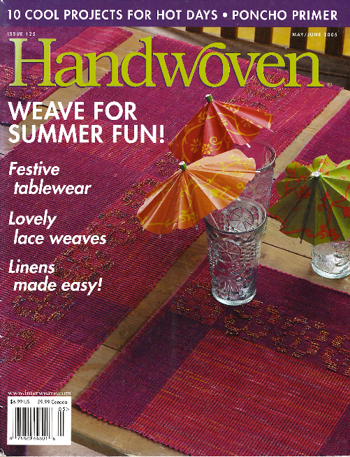 Handwoven May/June 2005