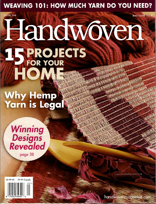 Handwoven May/June 2008