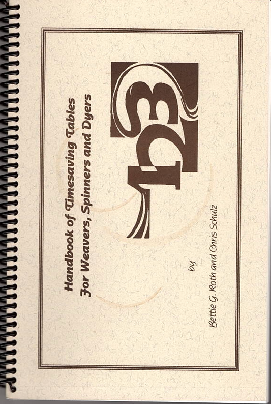 Handbook of Timesaving Tables for Weavers...- Used Book