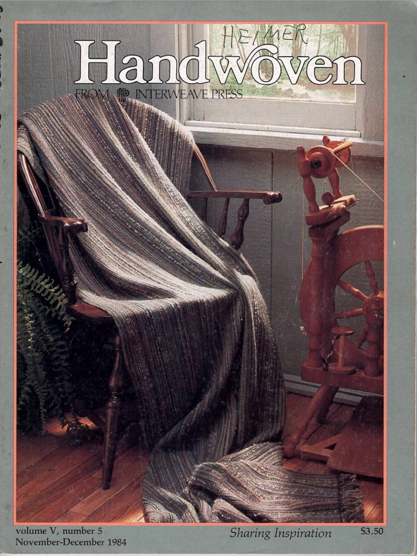 Handwoven November/December 1984