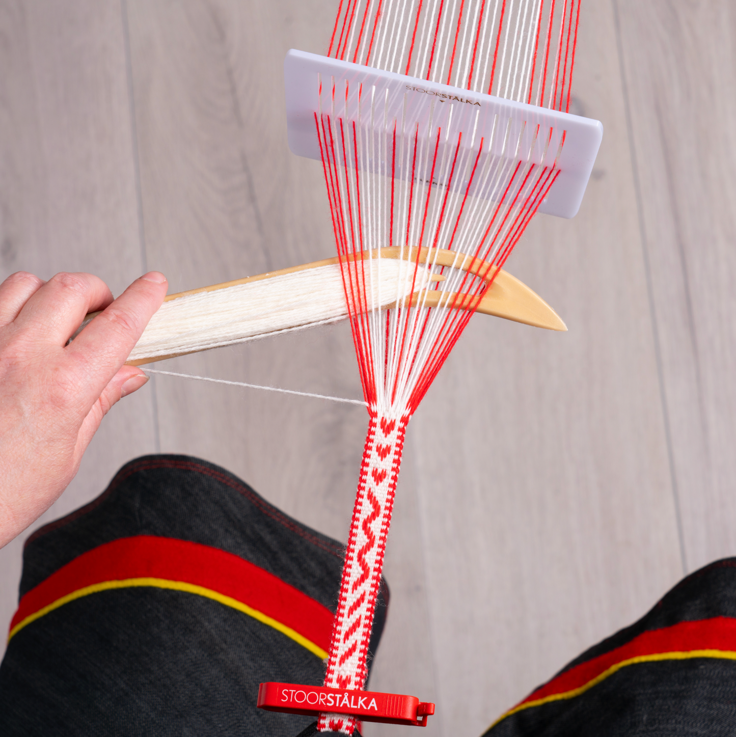 Weave.kit Professional- white-red