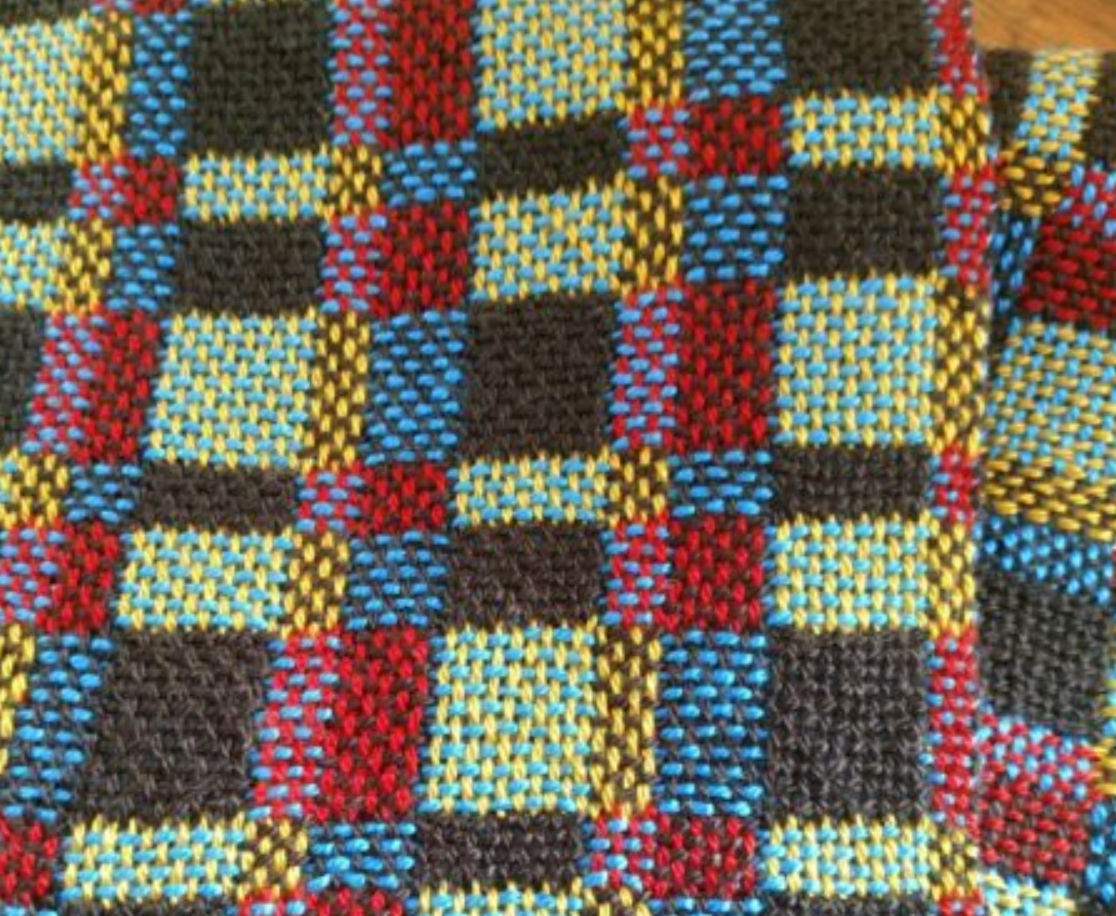Block Double Weave Scarves February 9-12, 2026