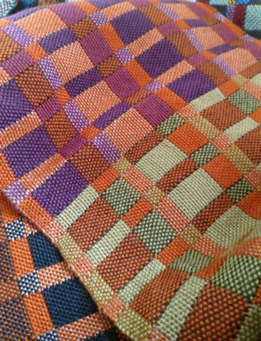 Block Double Weave Scarves February 9-12, 2026