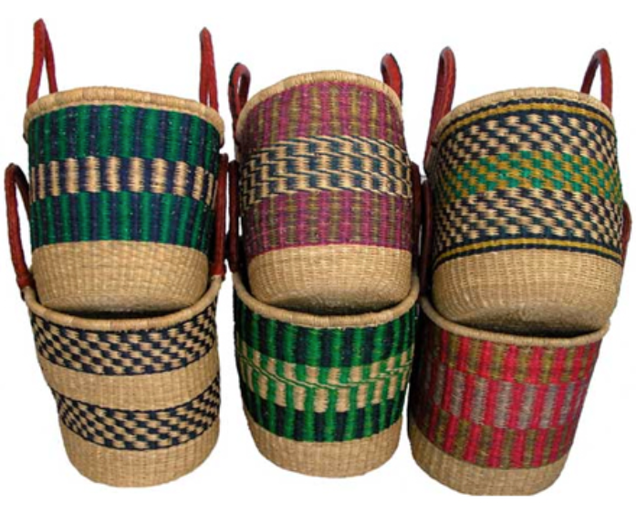 African Market Baskets- G-140- Large Oval