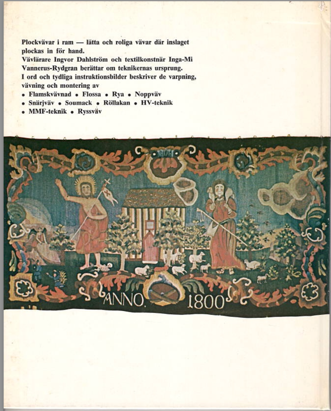 Plockvävar- Used Book