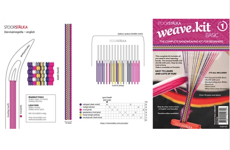 Weave.kit Basic- Jokkmokk Violet Pink