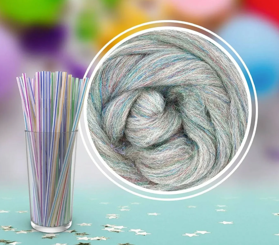 Glitter White/Multi Color