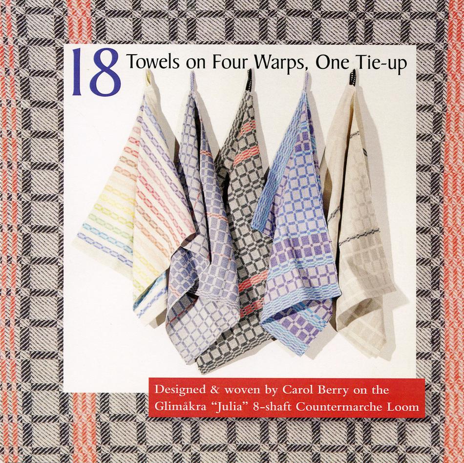 18 Towels On Four Warps, One Tie-up
