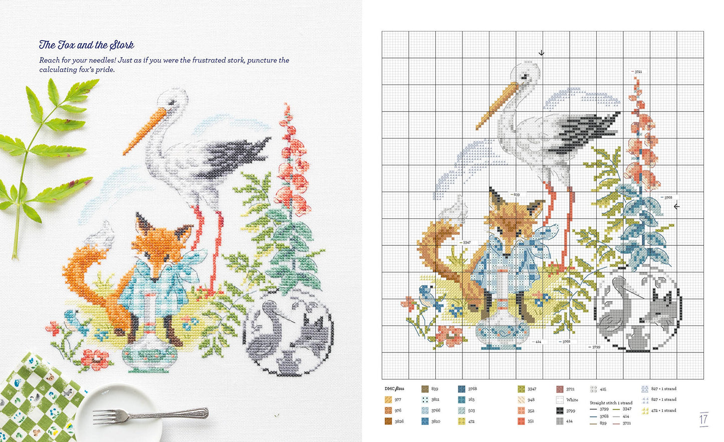 Fables & Fairy Tales to Cross Stitch: French Charm for Your Stitchwork