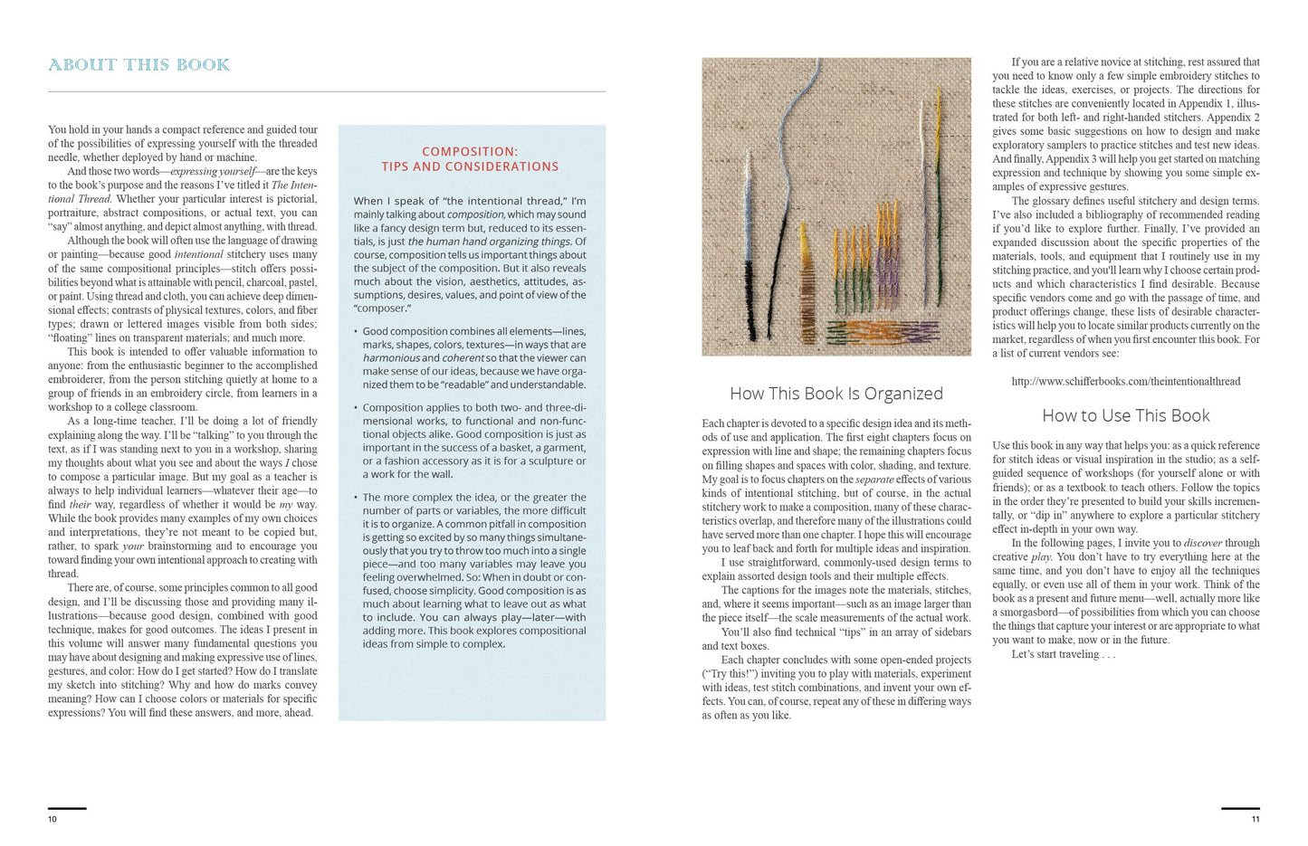 The Intentional Thread: A Guide to Drawing, Gesture, and Color in Stitch