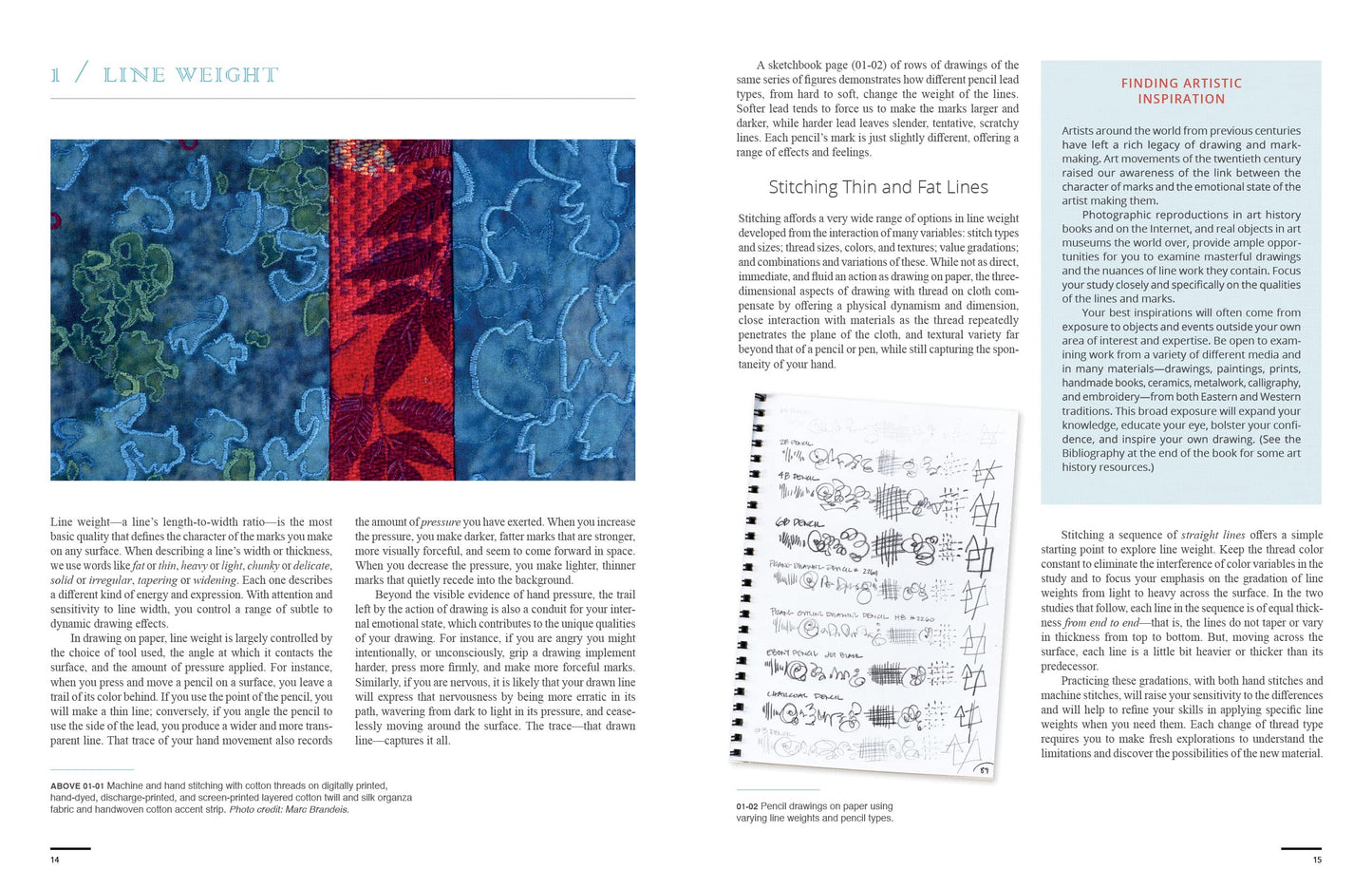 The Intentional Thread: A Guide to Drawing, Gesture, and Color in Stitch