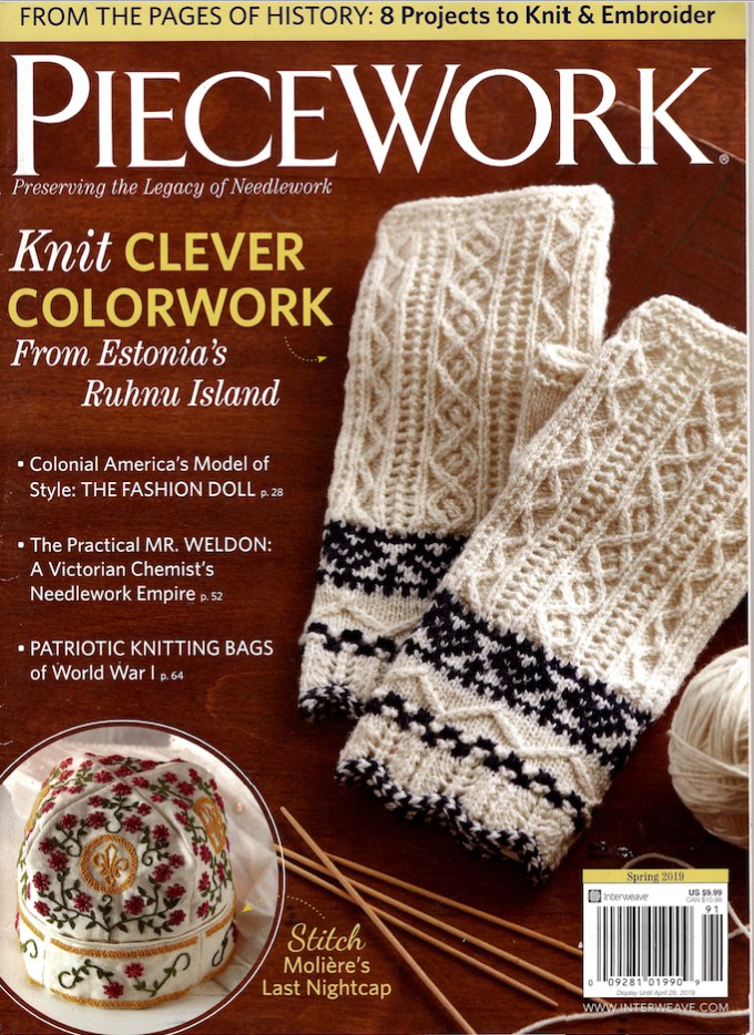 Piecework Magazine- Spring 2019