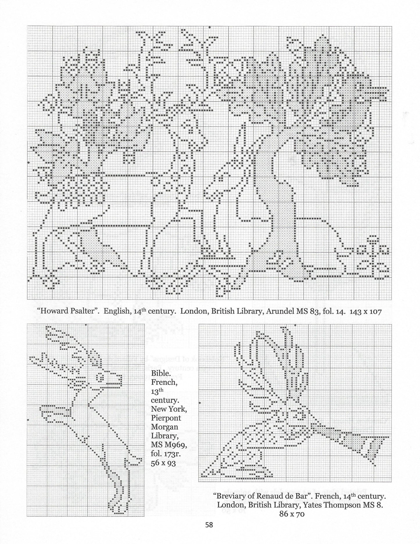 Here Be Griffins: Hundreds More Patterns Graphed from Medieval and Renaissance Sources