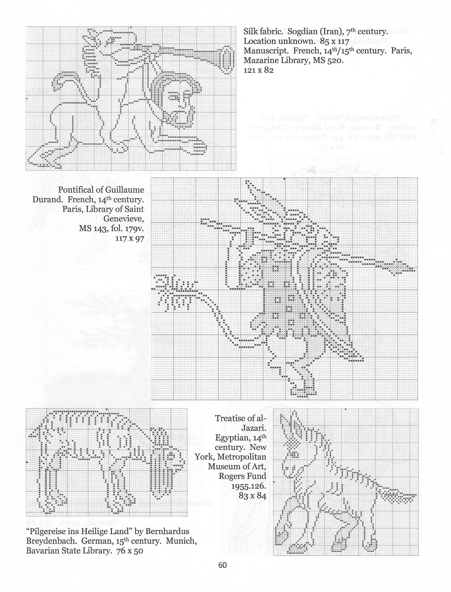 Here Be Griffins: Hundreds More Patterns Graphed from Medieval and Renaissance Sources