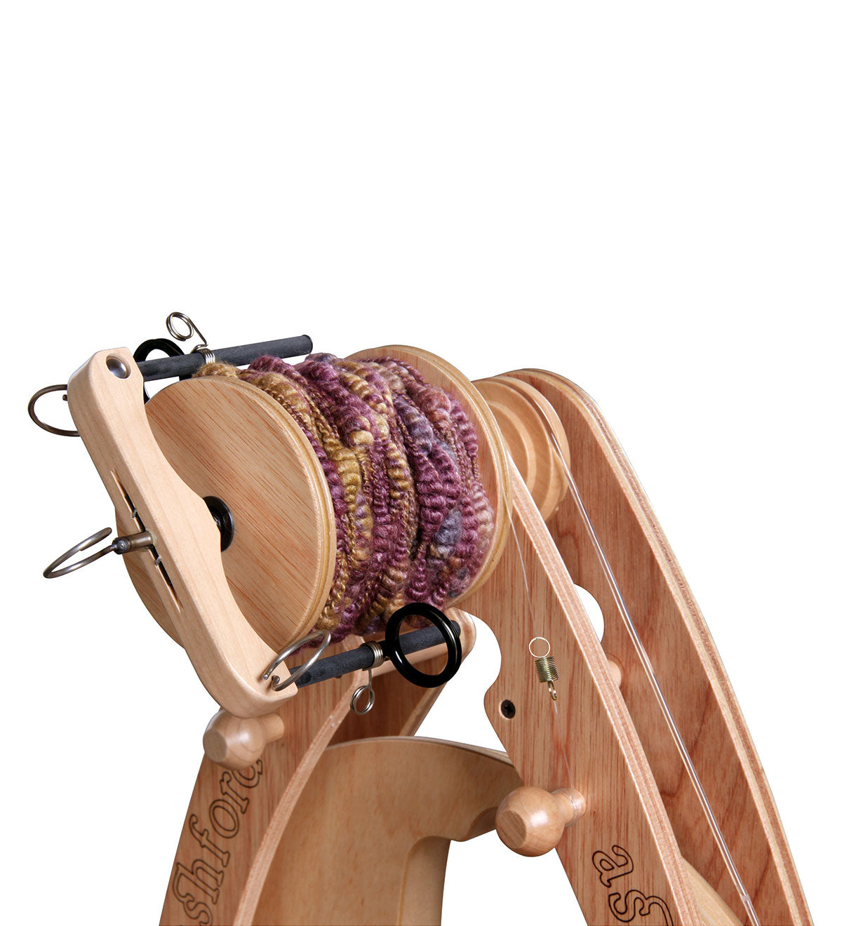 Ashford Sliding Hook Flyer Joy Freedom Kit with Jumbo bobbin Lacquered