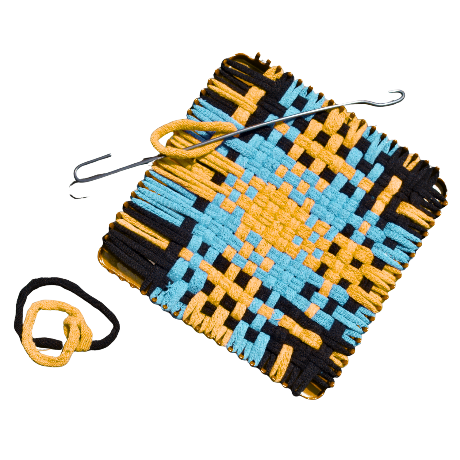 Potholder Weaving