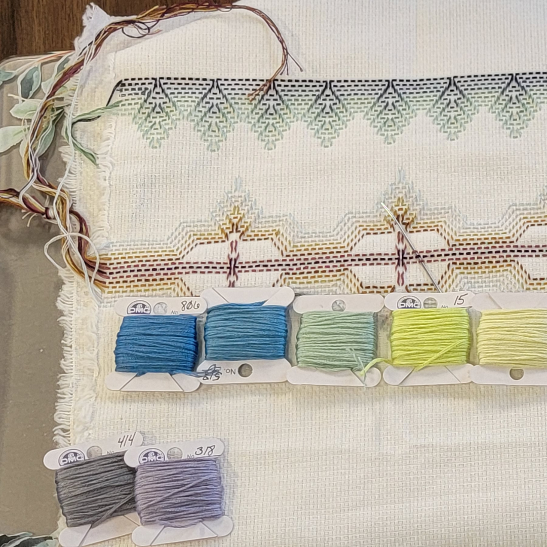 Swedish Weaving with Huck Embroidery November 5, 2025