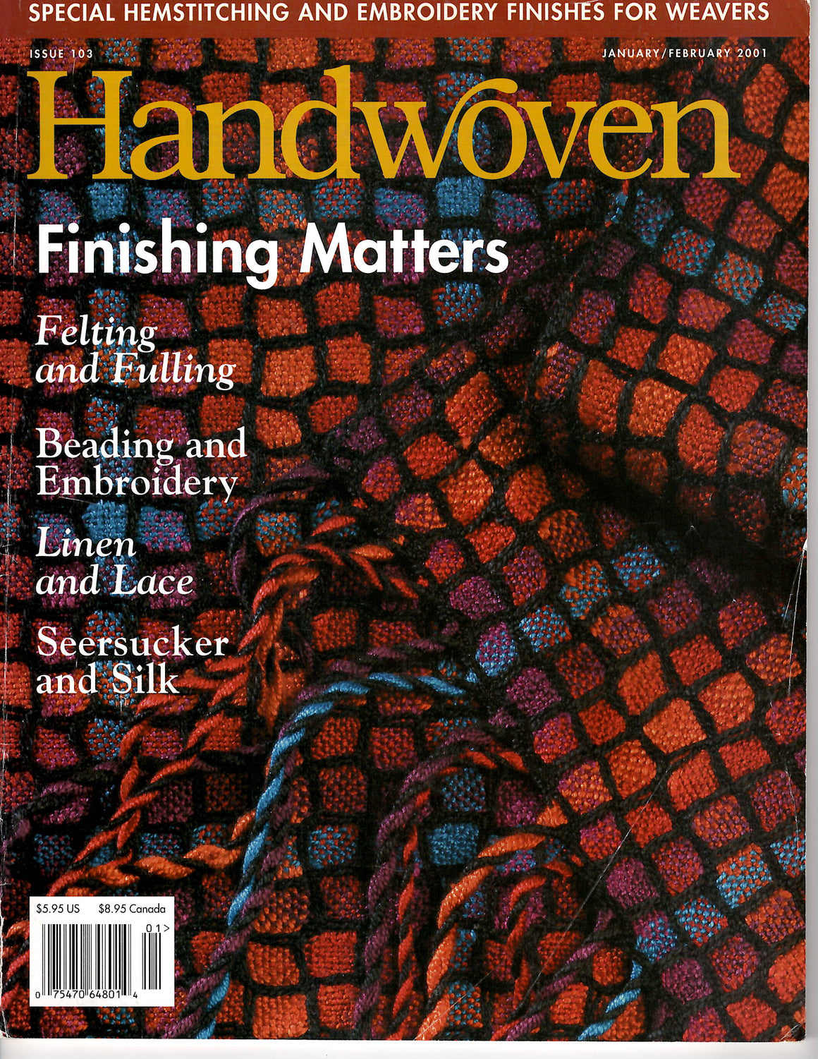 Handwoven January/February 2001