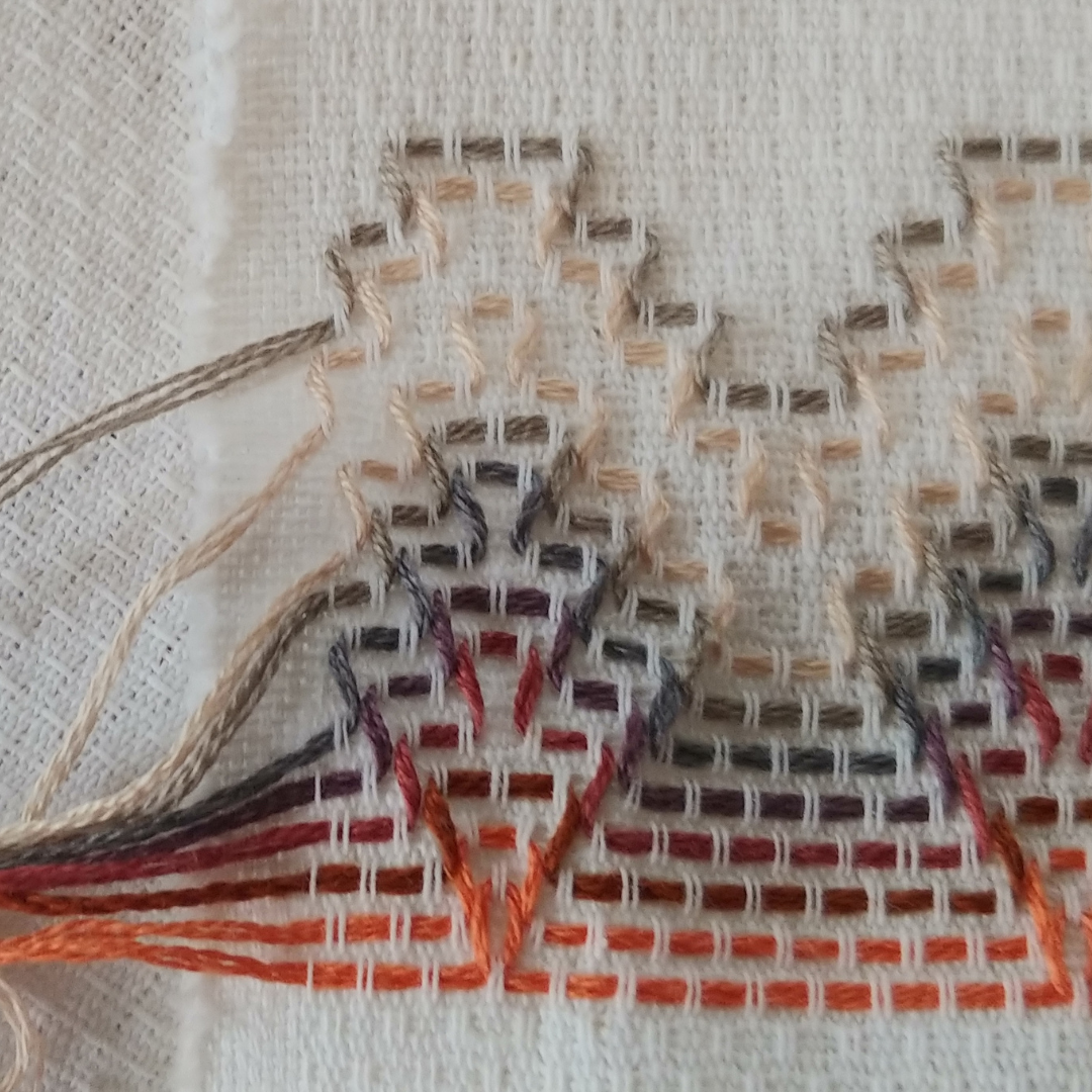 Swedish Weaving with Huck Embroidery February 8, 2025