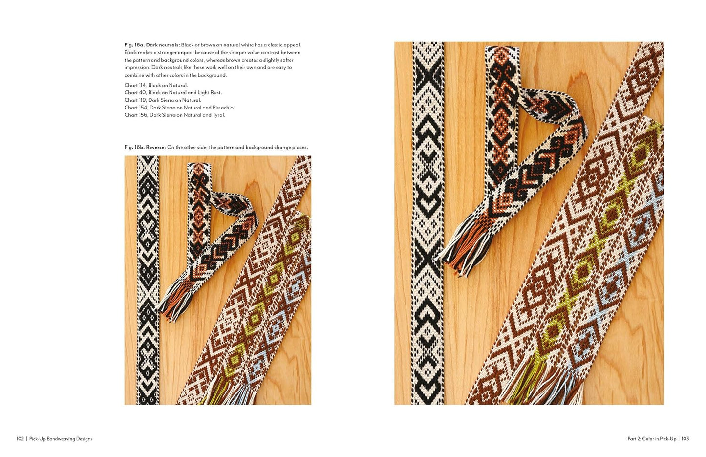 Pick-Up Bandweaving Designs