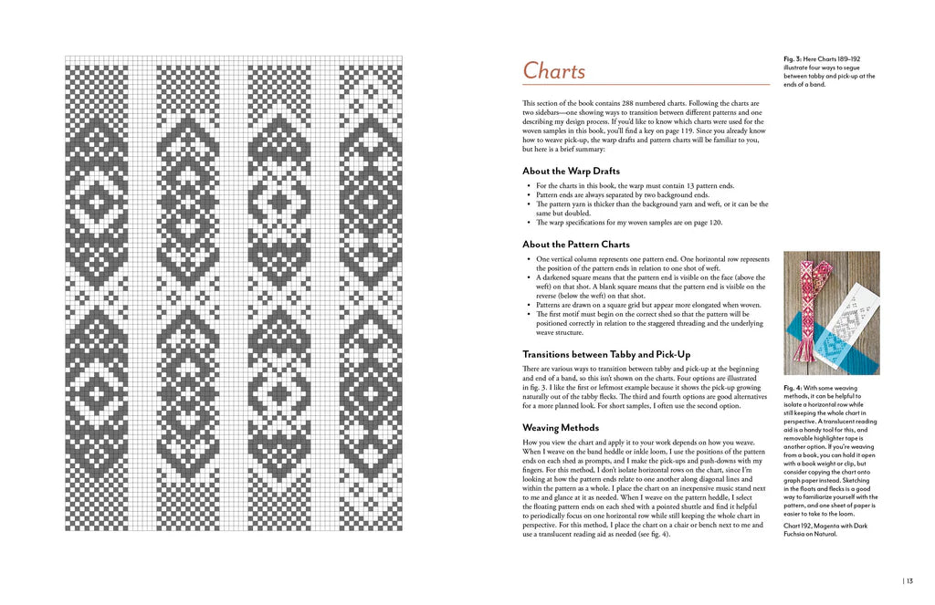 Pick-Up Bandweaving Designs