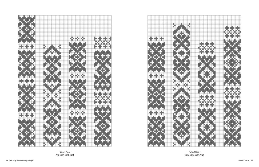 Pick-Up Bandweaving Designs