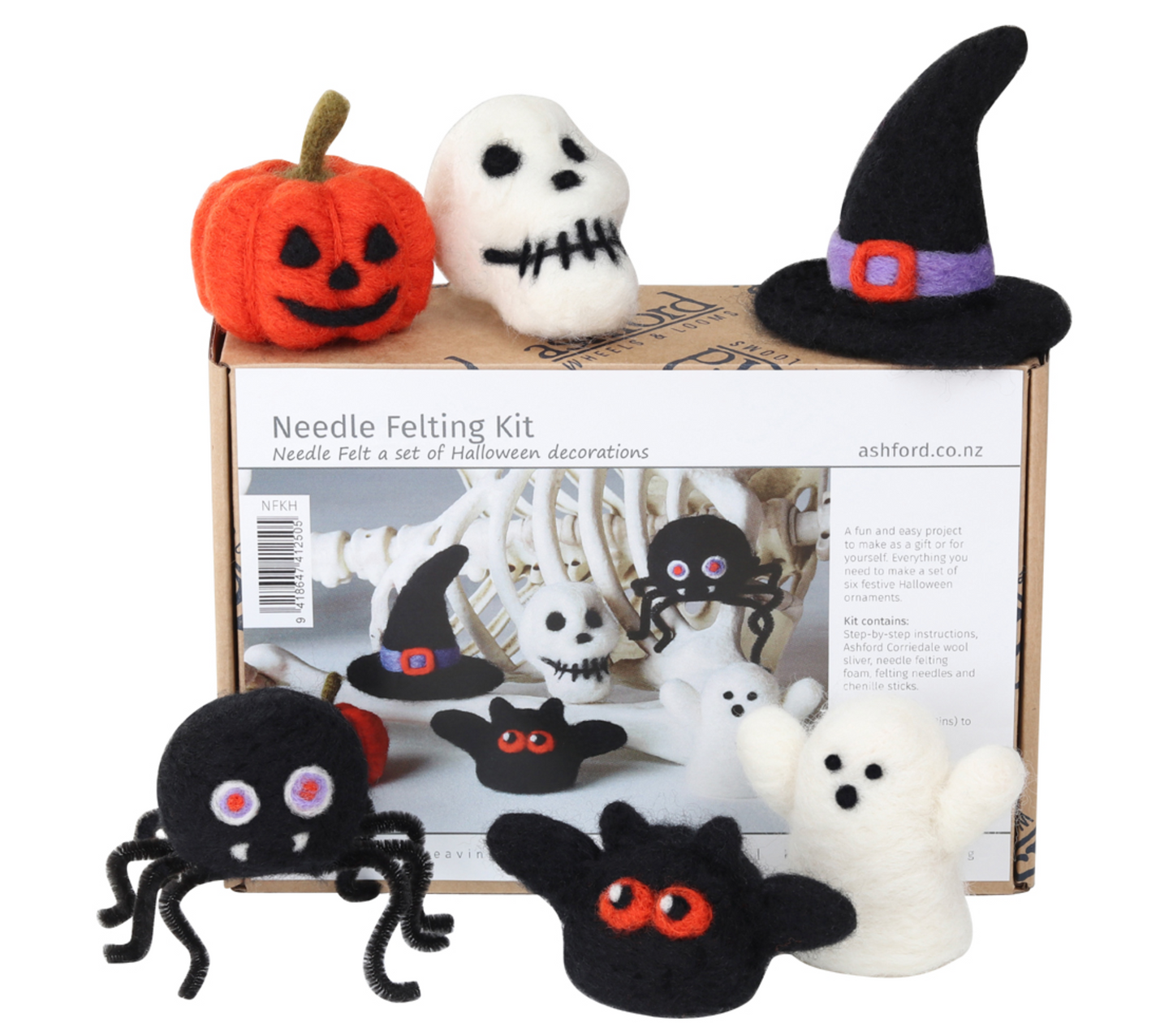 Ashford Needle Felting Halloween Special Kit