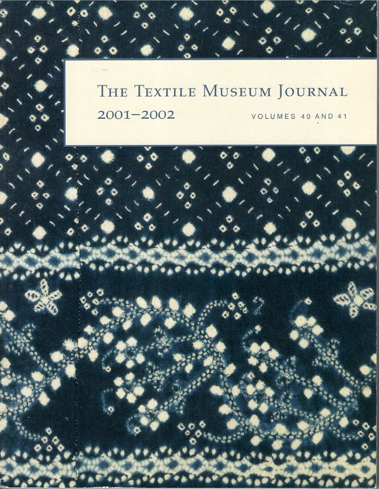 The Textile Museum Journal- 2001-2002