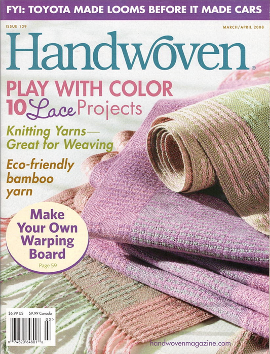 Handwoven March/April 2008