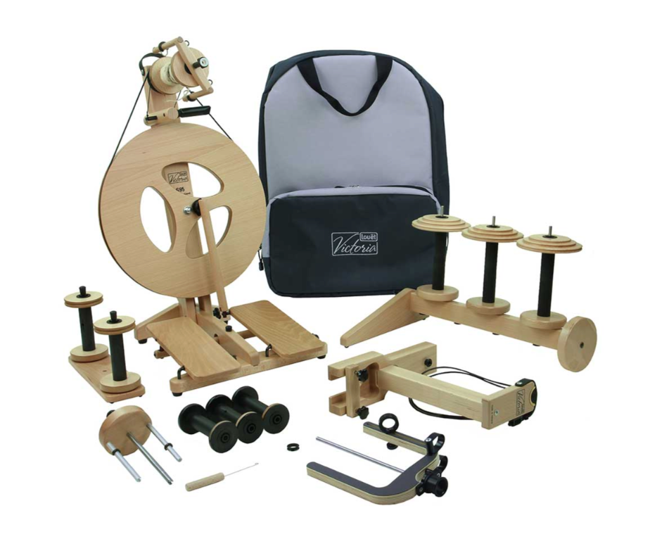 Louet S95 Victoria Spinning Wheel- Fully Loaded