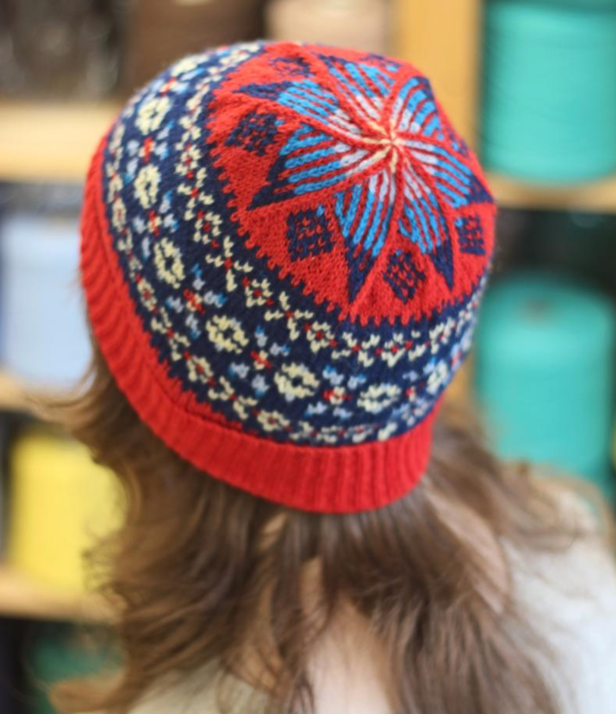 Jamieson & Smith Knitting Pattern Wista Beanie