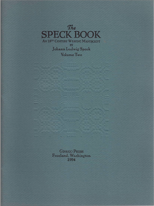 The Speck Book- Used Book