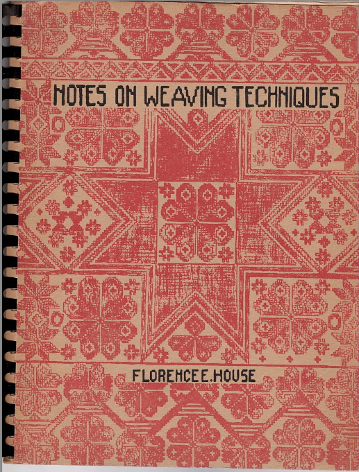 Notes on Weaving Techniques- Used Book